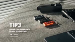 Nitecore TIP3 720 Lumen USB-C Rechargeable Keychain Torch Flashlight