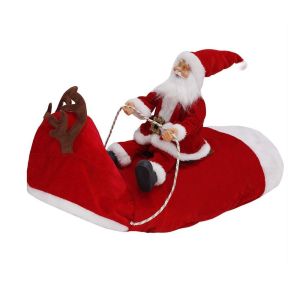 YARUA Warm Comfortable Costume Santa Christmas Pet Supplies Pet Dress Up Dog Coat Dog Clothing
