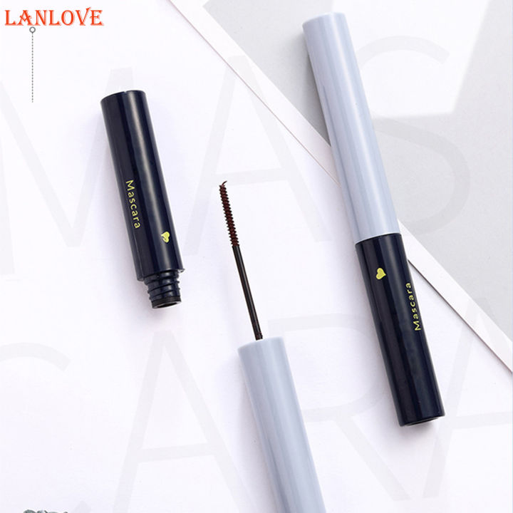 LANLOVE Waterproof Mascara for Women Natural Volumizing Lengthening Defining Curling Mascara for