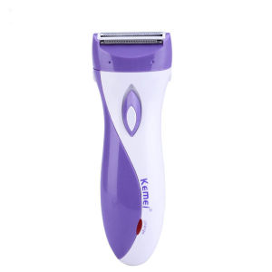KEMEI USB Rechargeable Female Epilator Women Shaver Hair Removal Removal Shaver Face Leg Depilatory Bikini 剃毛器