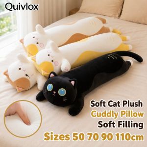 Long Cat Plush Pillow AODUOYAYA Cute Kitty Body Pillow Soft Stuffed Animal Hugging Pillow