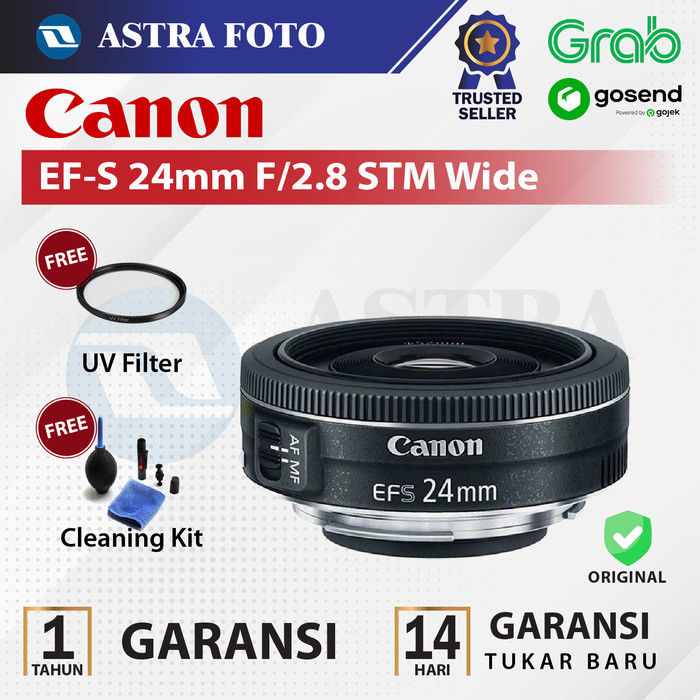 CANON EF-S 24mm STM LENSA WIDE LENS Lazada Indonesia