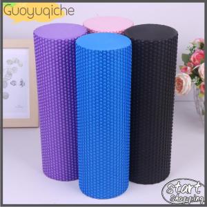 【Guoyuqiche】 Yoga Roller Round EVA Foam Cylinder Roller For Pilates Exercise Enhanced Home Workouts Diameter 10cm Length 30cm