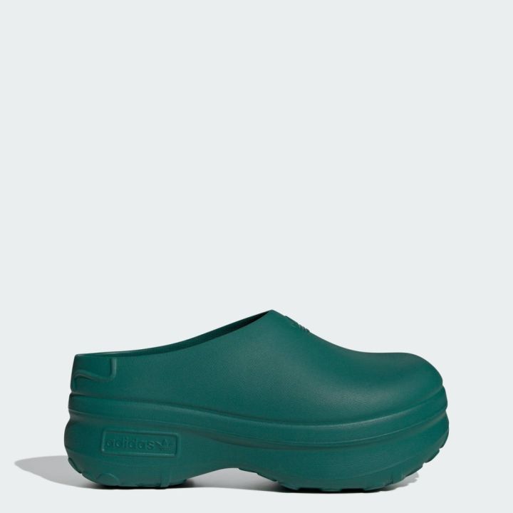 adidas ไลฟ์สไตล์ รองเท้าเปิดส้น Adifom Stan Smith ผู้หญิง สีเขียว IE0481