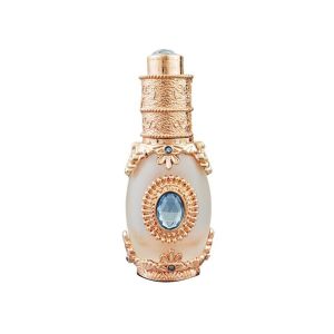 GUAIP Luxury Antiqued Wedding Decoration Gifts Tattoo Ink Bottle Press Head Crystal Arabian Style Empty Cosmetics Container Refillable Bottle Perfume Bottle Essential Oil Dropper Bottle