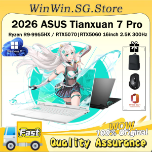【ASUS Local Warranty】2026 ASUS Tianxuan 7 Pro Gaming Laptop | Ryzen R9-9955HX / RTX5070 / RTX5060 | 16inch 2.5K 300Hz Screan Notebook | ASUS TUF Gaming Laptop | ASUS tianxuan laptop/ASUS Laptop华硕天选7 Pro