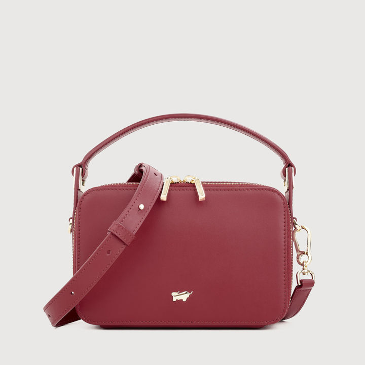 BRAUN BUFFEL ハンドバッグ 2way ボルドー Premium leather bags for 