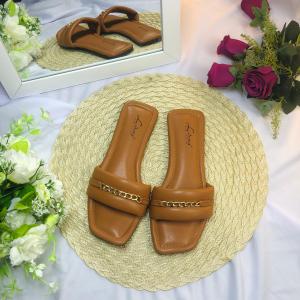 Lidora Store LS305 - Sandal Flat Wanita Selop - sendal teplek wanita - sendal wanita - sandal wanita