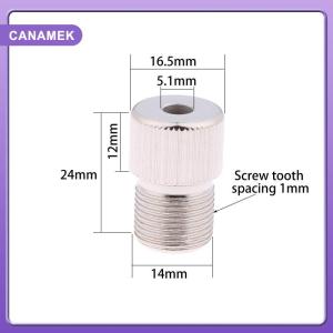【CANAMEK】 Drill Guide Sleeve 4-10MM Steel Bushing M14 for Woodworking Doweling Jig High Accuracy and Durability Tool