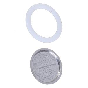 Espresso Machine Gasket Seal and Stainless Steel Rubber Sealing Rings Coffee Maker Replacement Accessories