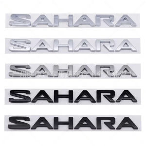 Suitable for Jeep Wrangler Sahara SAHARA car logo flank logo English word logo modified body sticker