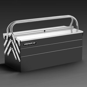 Stainless Steel Toolbox Storage Box Multi-Layer Folding Box Car Electrician Storage Large Folding Suitcase Portable Storage Box