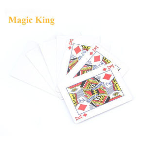 MagicKing无字天书魔术扑克牌4k变白Kings Wild Card Set Magic Tricks No-Worded Wordless Book - Magic Trick Accessories Stage Illusions