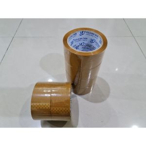 Lakban Coklat 6 Roll UK 1 Inch BC 45/72 Tape 1 Inch 6 Roll Uk COD Paling Murah