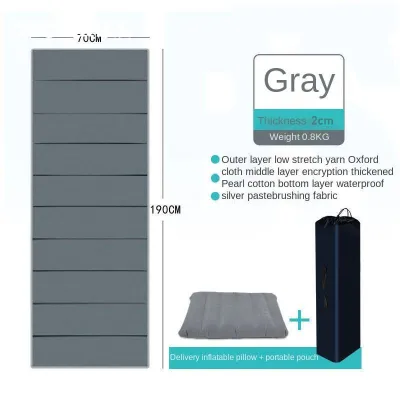 Folable Camping Mat Office Lunch Break Sleeping Mattress Single Person Portable Floor Mat Outdoor Household