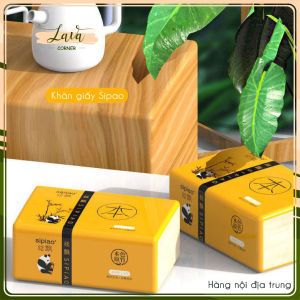 COMBO 5 Giấy Ăn Gấu Trúc Sipiao Siêu Dai Siêu Mềm Siêu Thấm- Hàng Nội Địa Cao Cấp
