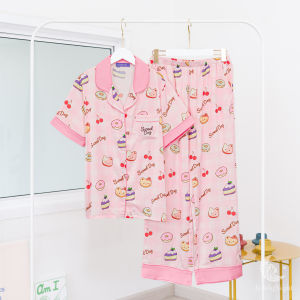 ชุดนอน LovelyNight แขนสั้น-ขายาว Sweet Day D30