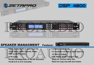 Management Speaker Zetapro DSP 4800 DSP4800 4 In 8 Out Original