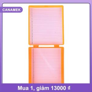 【CANAMEK】 4 màu nhựa kính hiển vi Kính trượt hộp 25 cái sinh học lát lưu trữ trường hợp chủ cho chuẩn bị Kính hiển vi Slide