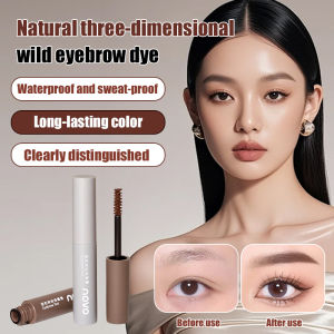 💕Natural Three-Dimensional💕Wild Eyebrow Dye Eyebrow Cream Natural Three-Dimensional Wild Eyebrows Waterproof and Long-Lasting Shaping染眉膏