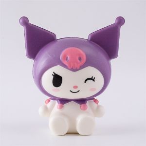 Sanrio Squishy Kawaii Cartoon Melody Kuromi Cinnamoroll Pompom Purin Slow Rising Stress Relief Squeeze Fidget Kid Toy
