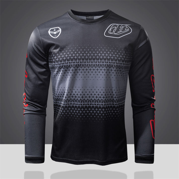 Motor Shirt Long Sleeve For Men Dry Fit Cycling Bike Jersey Bikers Motorcycle Full Set 27168 I3729861972