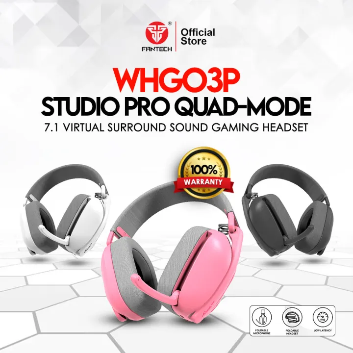 Wireless Headset Bluetooth Gaming Headset Fantech WHG03 STUDIO PRO