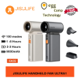 JISULIFE FA55 HANDHELD FAN ULTRA1 / Ultra2  - DARK GREY / BRIGHT BROWN. 