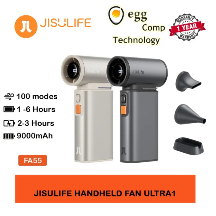 JISULIFE%20FA55%20HANDHELD%20FAN%20ULTRA1%20/%20Ultra2%20%20-%20DARK%20GREY%20/%20BRIGHT%20BROWN%20-%20Image%202