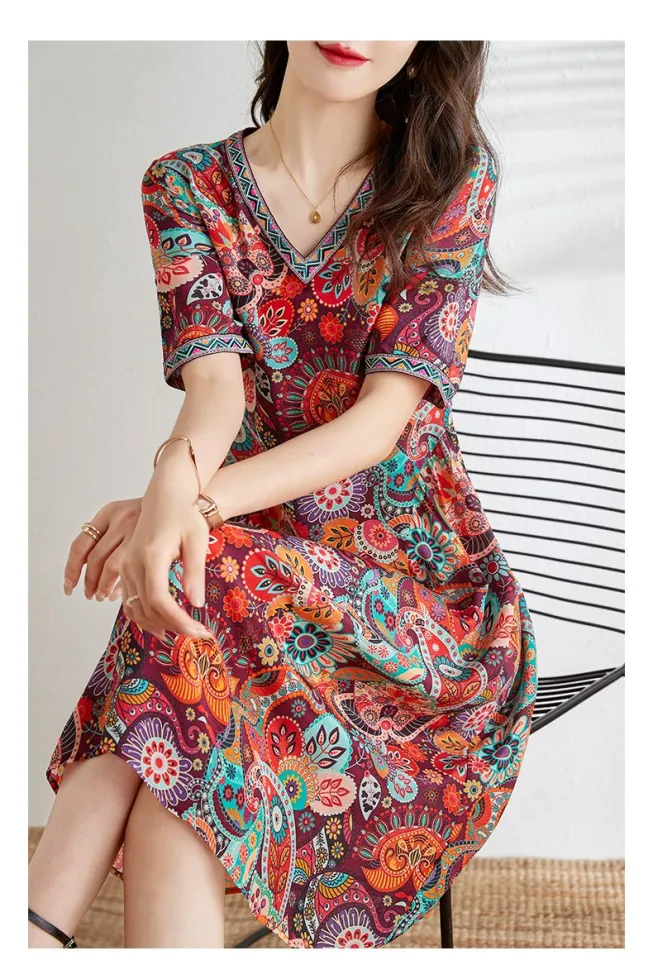 Model Dress Modern Long Dress Batik Elegant Baju Batik Modern