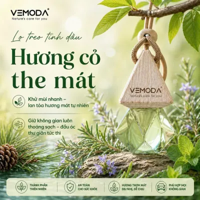 Tinh dầu Sả chanh cao cấp Vemoda. Tinh dầu thơm phòng. Tinh dầu xông phòng giúp khử mùi đuổi muỗi thơm quần áo. Tinh dầu Bưởi Bạc hà Oải hương Quế tinh dầu xả chanh tinh dầu chanh xả