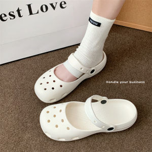 [Free Shipping] EVA Cute WomenS Sandals Ballet Clogs Summer Beach Non-Slip Outdoor Wear Seaside Closed-Toe Slippers For Women