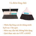Chổi Hốt Rác Inochi Chính Hãng Ag+ – Cán Dài Gác Gọn – Nhựa PP Cao Cấp. 