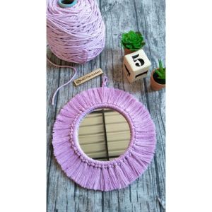 macrame cermin plus cermin
