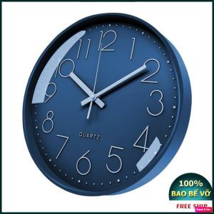 [100 Mẫu] Đồng hồ treo tường kim trôi cao cấp Đồng hồ trang trí decor sang trọng Bảo hành 12 Tháng tặng kèm pin và đinh ghim