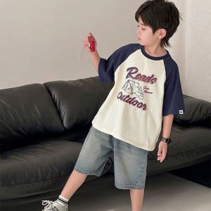 Quần Jean Bé Trai Habi Fashion HB2452 Chất Vải Bò Mềm Quần Bò Cho Bé Trai Size Đại Từ 13kg - 42kg