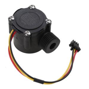 G1/2" Water Flow Hall Sensor Switch 1-30L/min for Electromagnetic Water Heater Cooling System Circulatory System