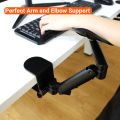 Mxtark Adjustable Computer Arm Rest For Desk Arm Support Wrist Universal Clamp-on Adjustable Ergonomic Armrest. 
