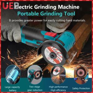 12V 3 Inch Brush Mini Angle Grinder 19500rpm Household Cutting Machine Polishing Machine Filling Grinder Grinding Tool