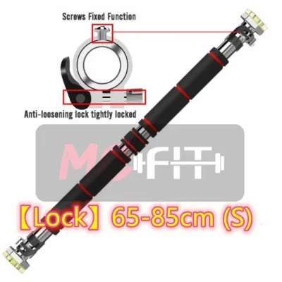 MCFIT Premium Hexagonal 200KG Pull Up Bar No Screw Needed Chin Up Bar Fitness Bar Safety Locker Hadfield Steel 引体向上锁扣单杠