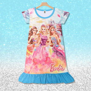 Girls Skirt Children Kids Long Dress Cartoon Palda ng mga Babae QGA005
