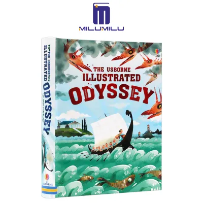 The Usborne Illustrated Odyssey Hardcover by Anna Milbourne Original English books