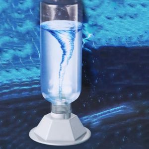 DOUCAI Easy Assembly Tornado Maker Kit DIY Craft Creative Novelty Vortex Water Tornado Swirl Maker With Bottle Science Experiment Toy Classroom Use