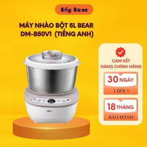 Máy Nhào Trộn Bột Đa Năng Bear 35L Chống Dính Ủ Bột Nhào Bột Nhồi Bột Nhanh Phiên Bản Cao Cấp Công Suất Lớn - HMJ-A35Q2