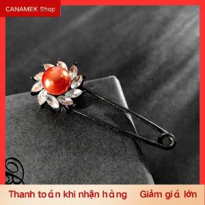 CS Retro Chân Lớn Cho Quần Áo Kim Loại An Toàn Pins Jeans Ăn Mặc Khăn Có Thể Điều Chỉnh Pins Phụ Kiện