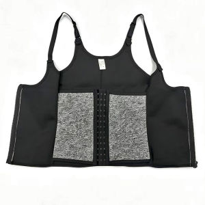 [COD]  Shoulder strap buttoned corset women waist-slimming sports shapewear