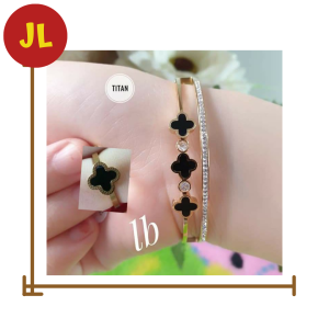 Gelang Titanium Anti Karat JLGL55 Perhiasan Fashion Wanita