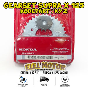 Gear set rantai roda Supra X 125 fi helm in carbu KYZ-900