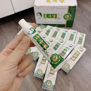 ( Nấm xanh lá) Kem Á sừng  bong tróc nứt nẻ nấm ngứa hàng nội địa Trung chính hãng (15gr)