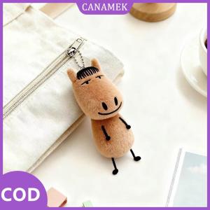 CANAMEK✨ 1 2pcs trừu tượng ngựa sang trọng Keychain ngựa năm linh vật Keychain dễ thương hình con ngựa động vật Mặt dây chuyền Túi phụ kiện quà tặng năm mới